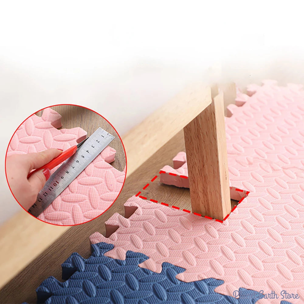 Soft Play Mat Interlocking Puzzle Design With Thick EVA Foam For Babies And Children - ToylandEU