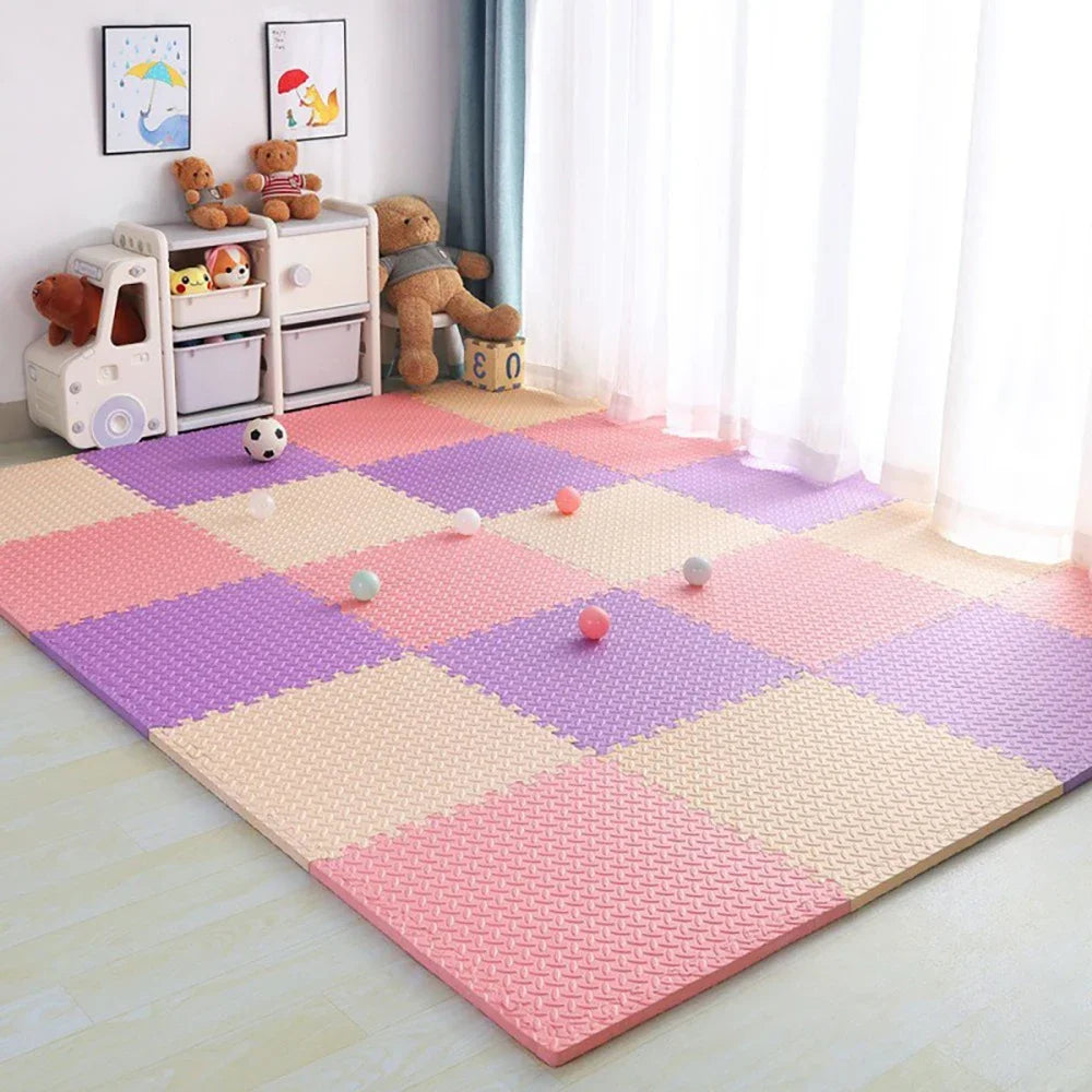 Soft Play Mat Interlocking Puzzle Design With Thick EVA Foam For Babies And Children - ToylandEU