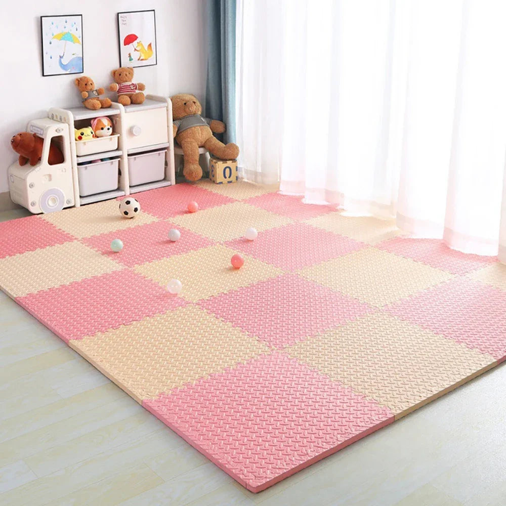 Soft Play Mat Interlocking Puzzle Design With Thick EVA Foam For Babies And Children - ToylandEU