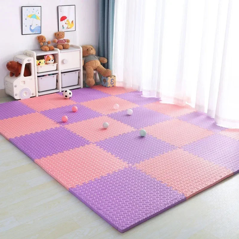 Soft Play Mat Interlocking Puzzle Design With Thick EVA Foam For Babies And Children - ToylandEU