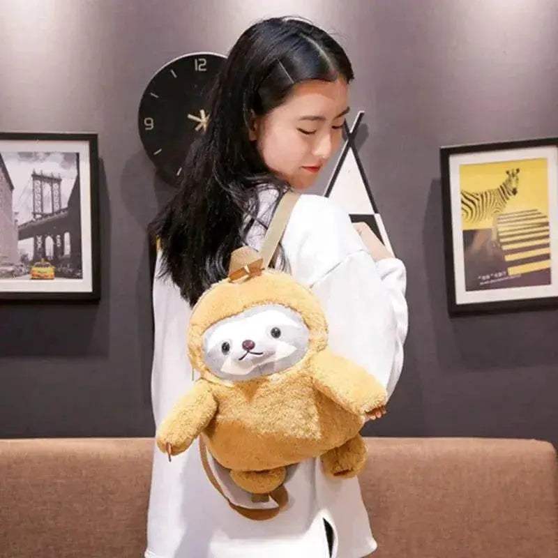  Adorable Sloth Plush Kids Backpack Toyland EU -  ToylandEU™