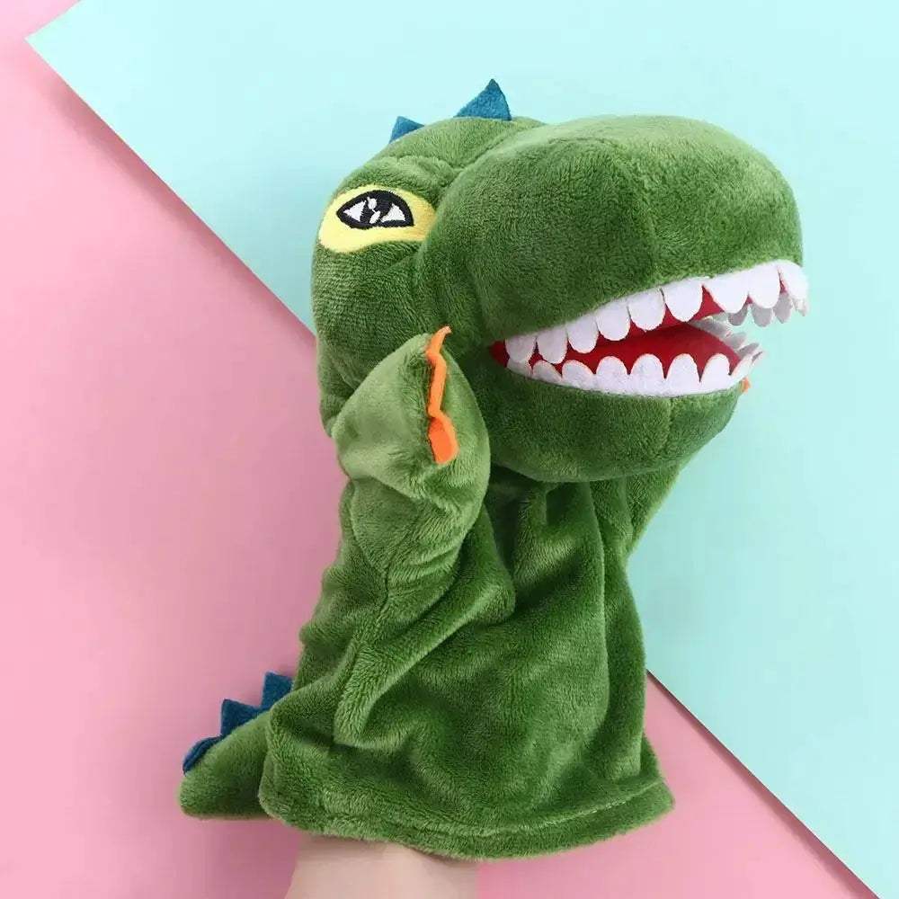 Soft Plush Finger Puppets Bear Shark For Kids Educational Play - ToylandEU