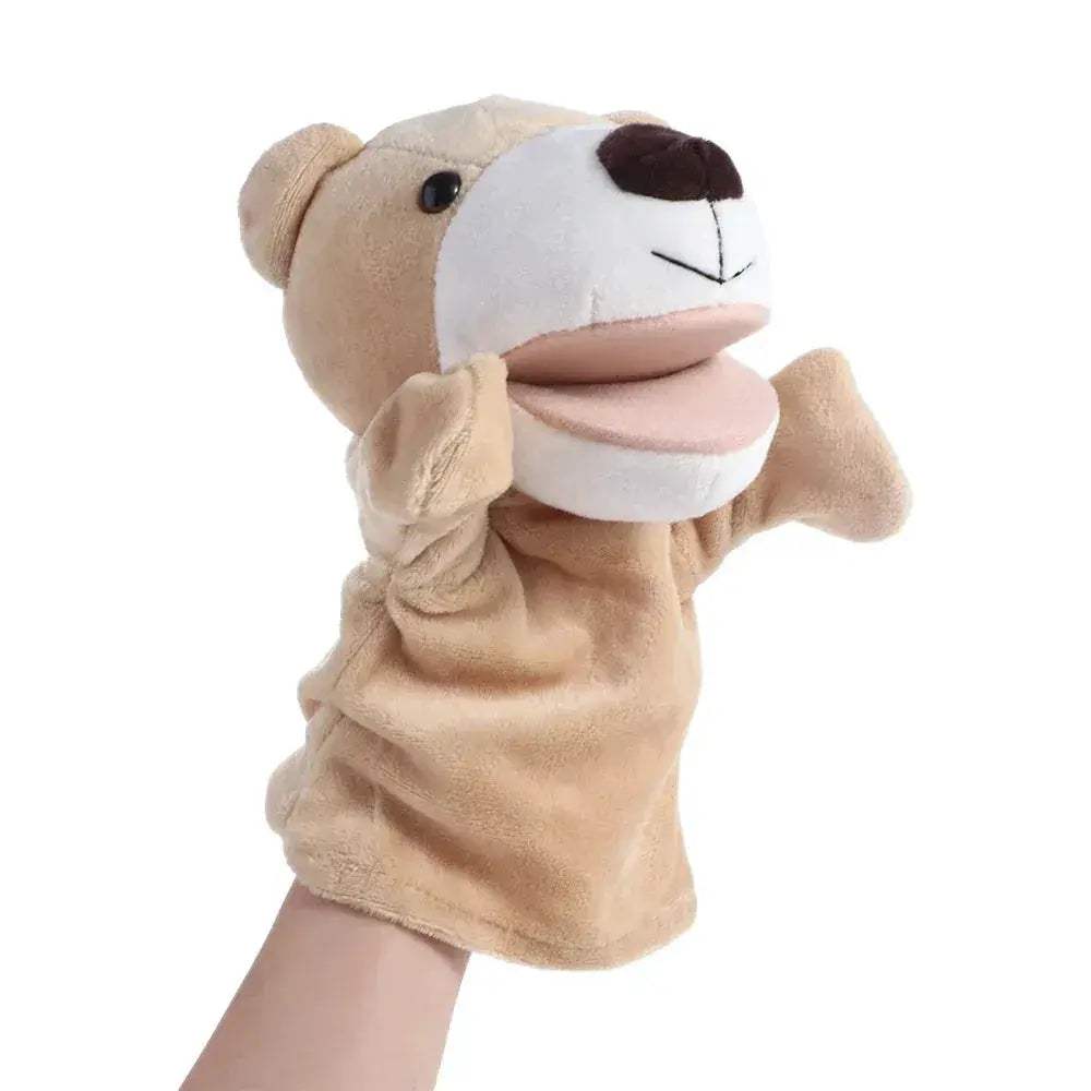 Soft Plush Finger Puppets Bear Shark For Kids Educational Play - ToylandEU