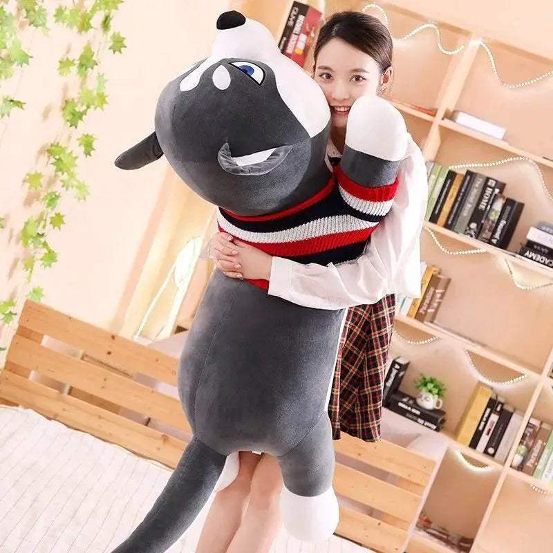  Cuddly Husky Plush Stuffed Toy 80cm Toyland EU -  ToylandEU™