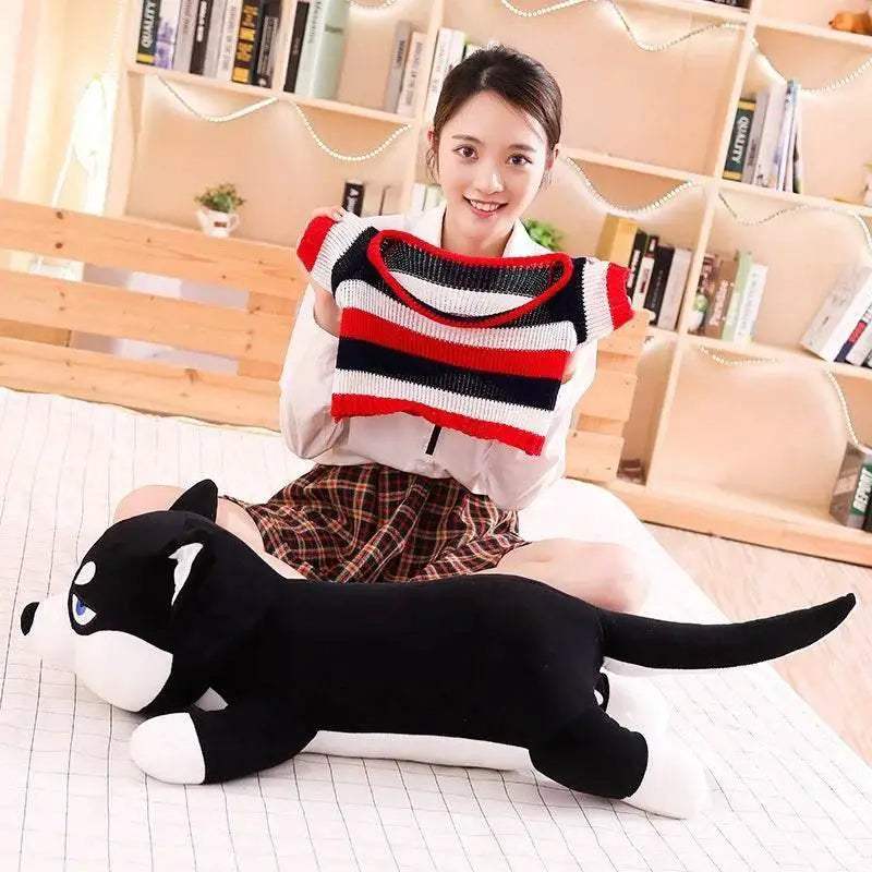  Cuddly Husky Plush Stuffed Toy 80cm Toyland EU -  ToylandEU™