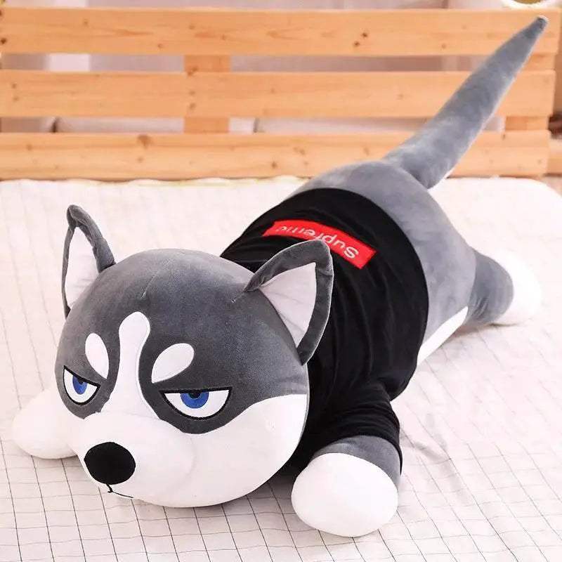  Cuddly Husky Plush Stuffed Toy 80cm Toyland EU -  ToylandEU™