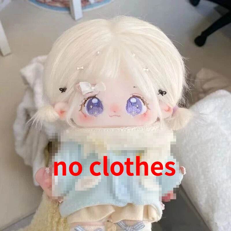 Soft Plush Kawaii Idol Star Doll 20cm Cotton Stuffed Figure for Anime Fans and Collectors - ToylandEU