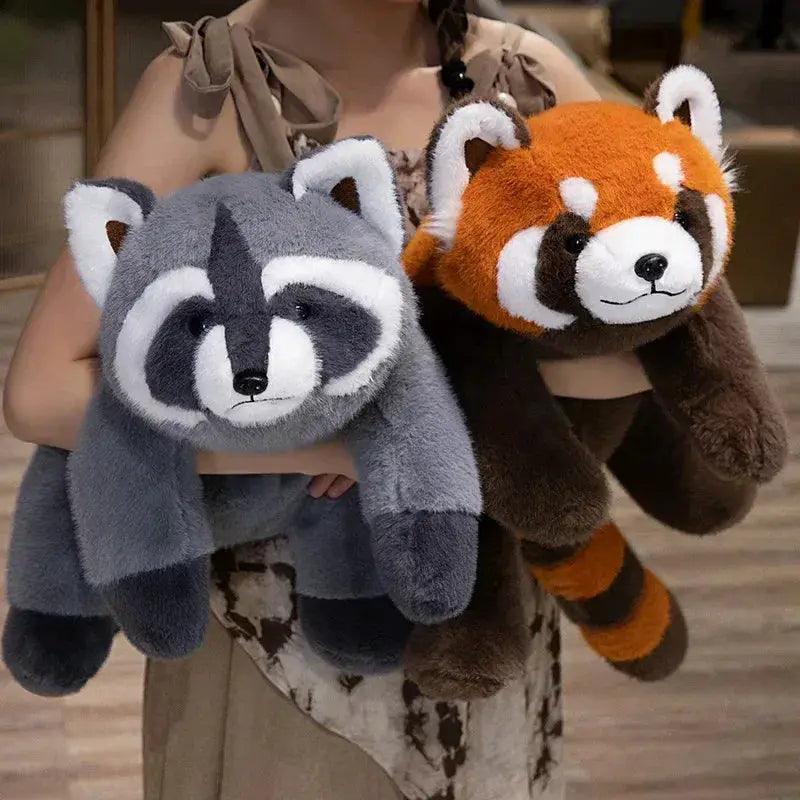  Soft Plush Pillow Raccoon Red Panda Home Decor Gift -  ToylandEU™