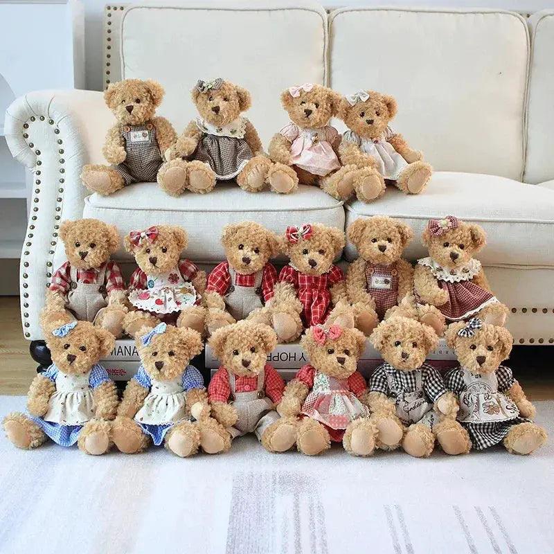  Soft Plush Teddy Bear Premium 26cm Two Piece Toy Set -  ToylandEU™