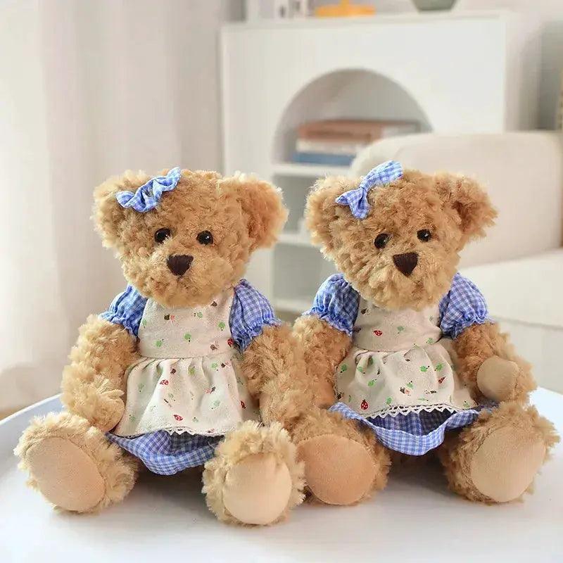  Soft Plush Teddy Bear Premium 26cm Two Piece Toy Set -  ToylandEU™