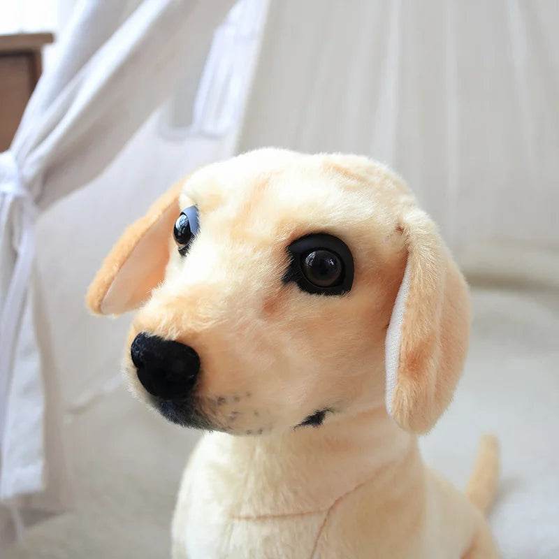Soft Plush Toy Large Golden Retriever Guide Dog For Adults - ToylandEU