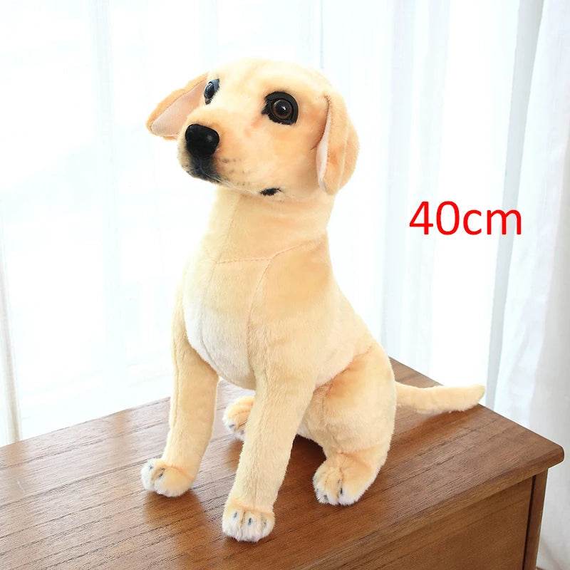 Soft Plush Toy Large Golden Retriever Guide Dog For Adults - ToylandEU