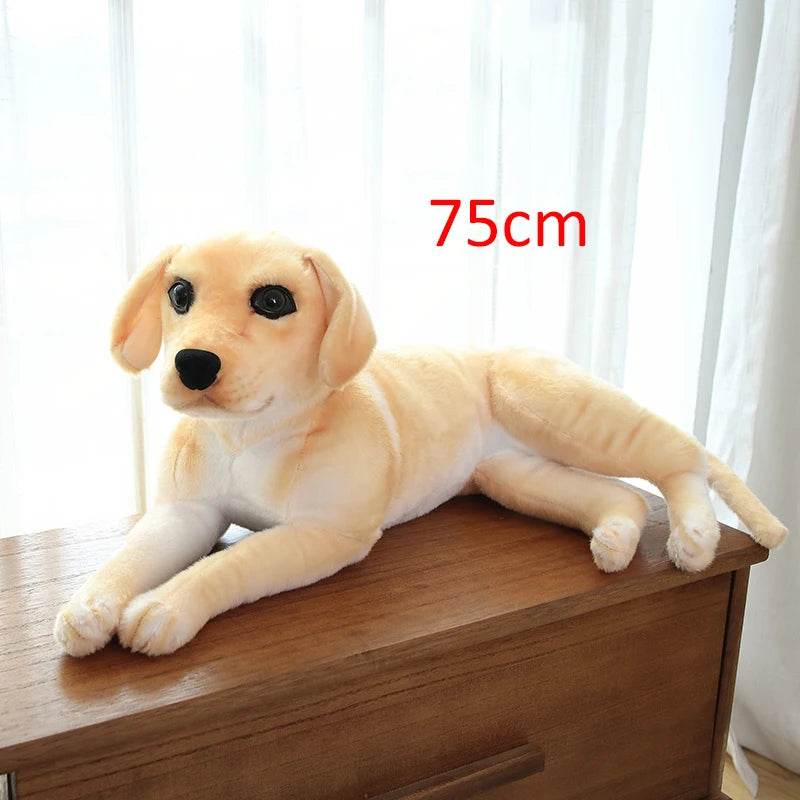 Soft Plush Toy Large Golden Retriever Guide Dog For Adults - ToylandEU