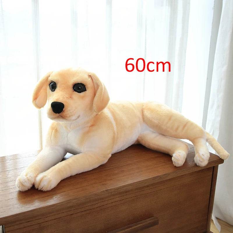 Soft Plush Toy Large Golden Retriever Guide Dog For Adults - ToylandEU