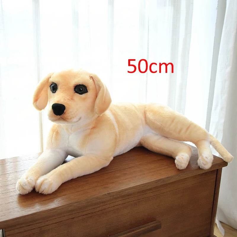 Soft Plush Toy Large Golden Retriever Guide Dog For Adults - ToylandEU