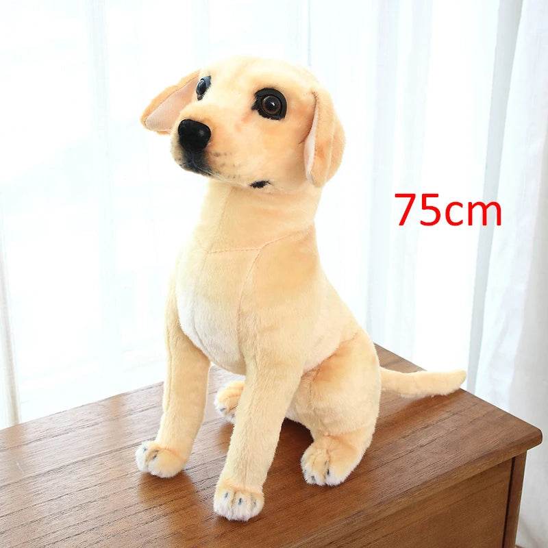 Soft Plush Toy Large Golden Retriever Guide Dog For Adults - ToylandEU
