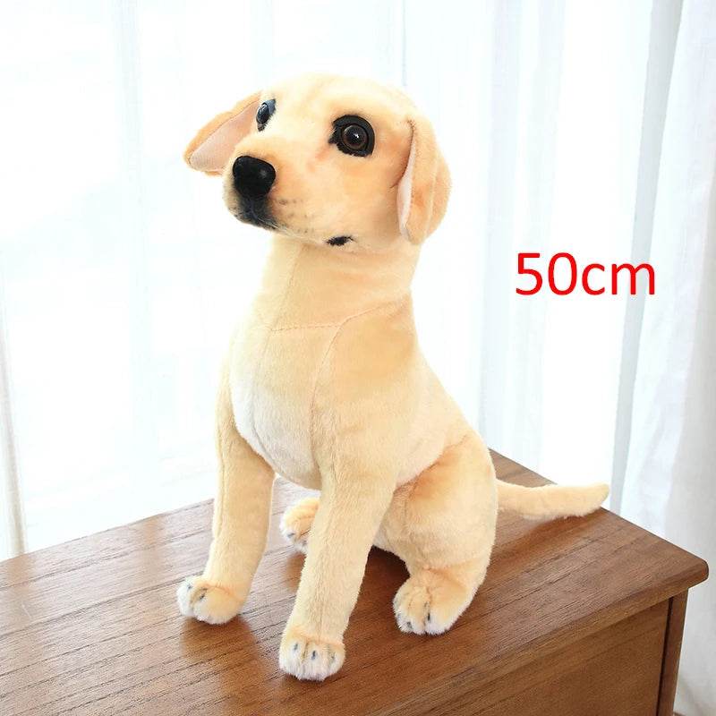 Soft Plush Toy Large Golden Retriever Guide Dog For Adults - ToylandEU