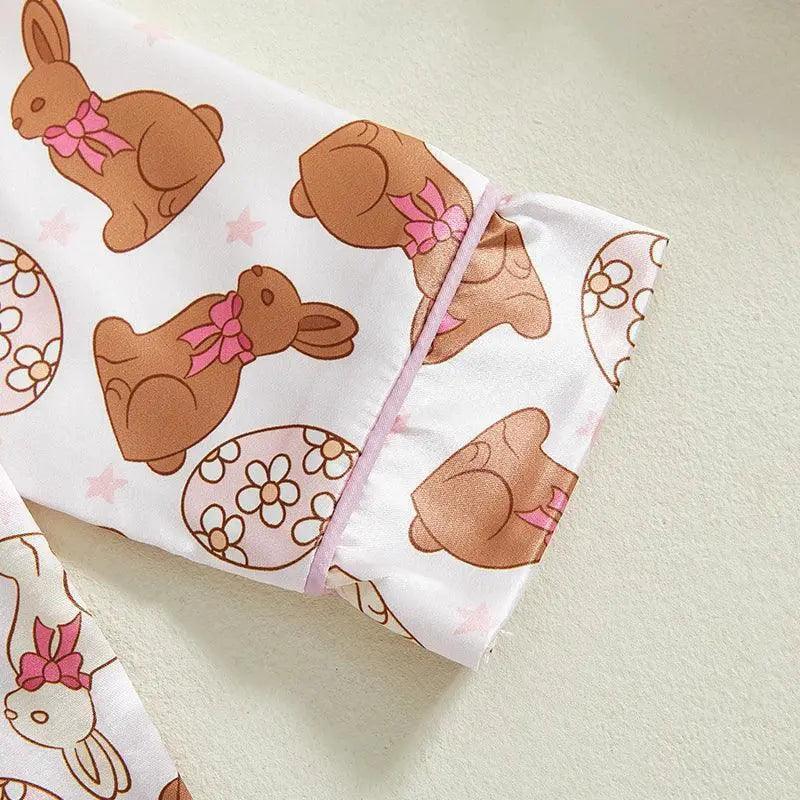  Soft Satin Pajama Set 2 Piece Toddler Easter Toyland EU -  ToylandEU™