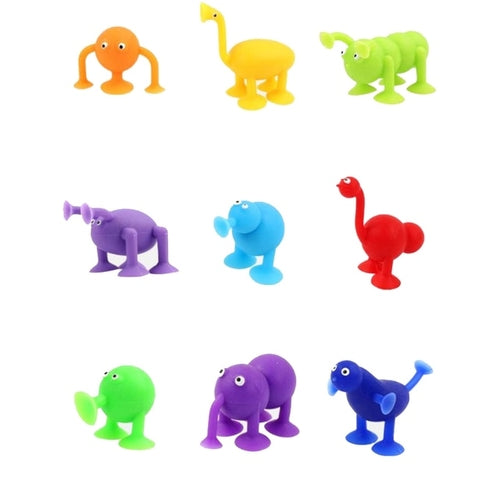 Animal Shape Silicone Suction Building Blocks Toy for Kids ToylandEU.com Toyland EU