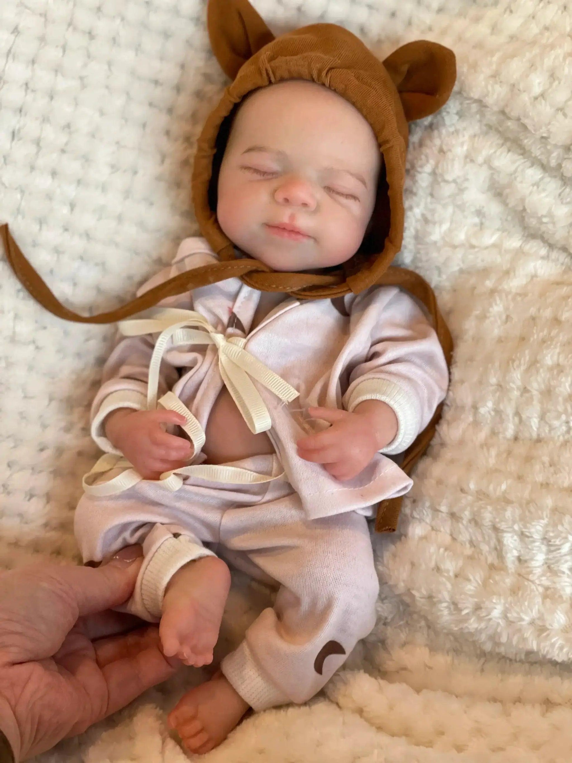  Soft Silicone Reborn Baby Doll Educational 13 Inch -  ToylandEU™