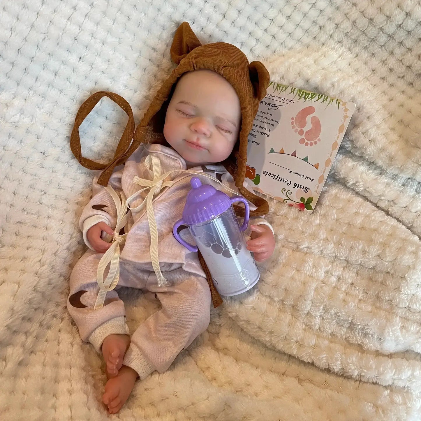  Soft Silicone Reborn Baby Doll Educational 13 Inch -  ToylandEU™
