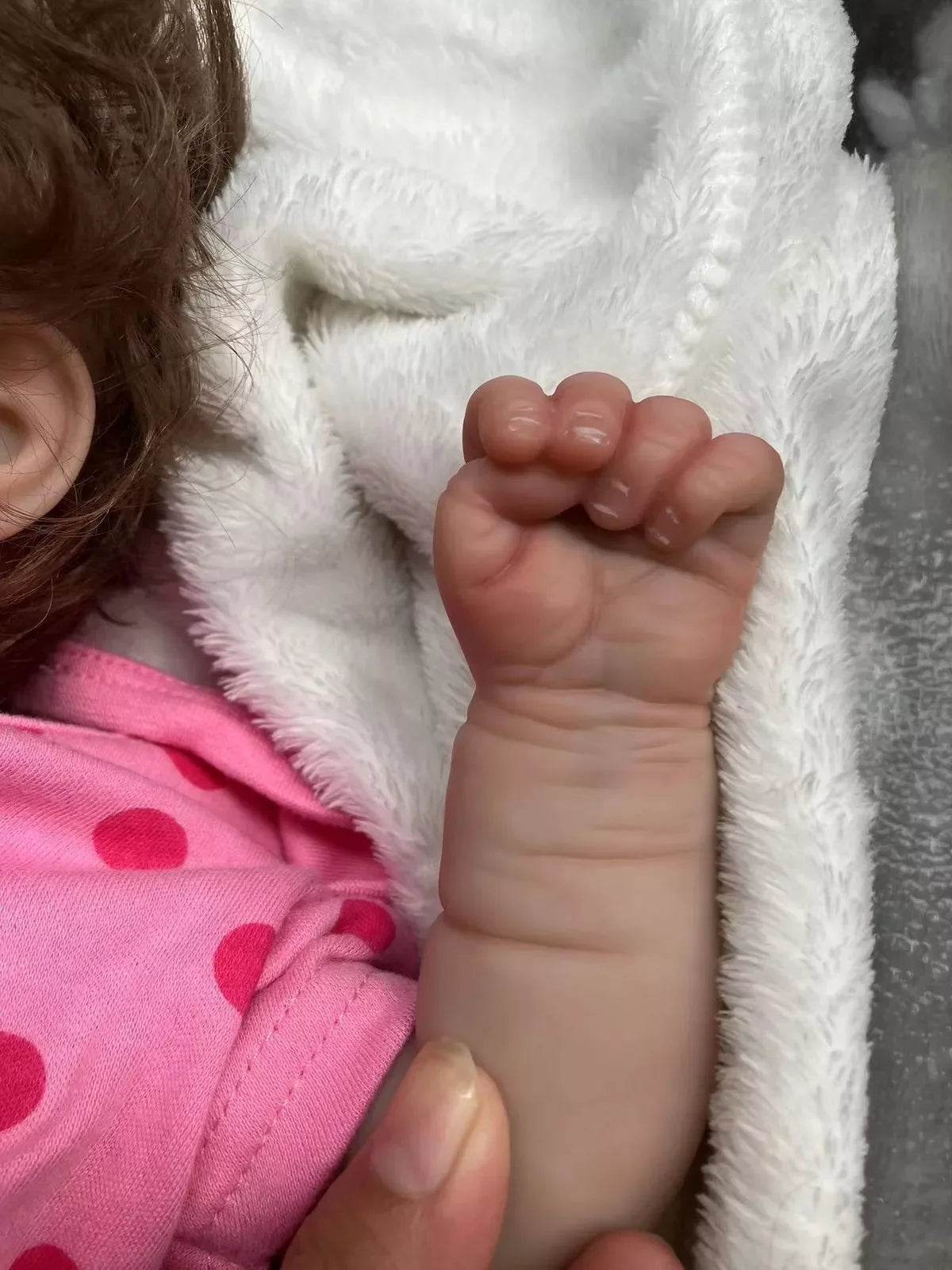 Soft Silicone Reborn Doll Open Mouth 18 Inch For Girls - ToylandEU