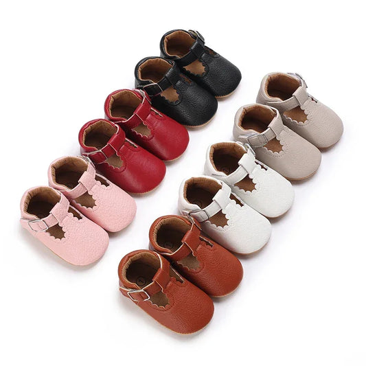 Soft Sole Baby Shoes For First Walkers With Adorable Bow - ToylandEU