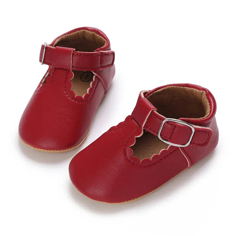 Soft Sole Baby Shoes For First Walkers With Adorable Bow - ToylandEU