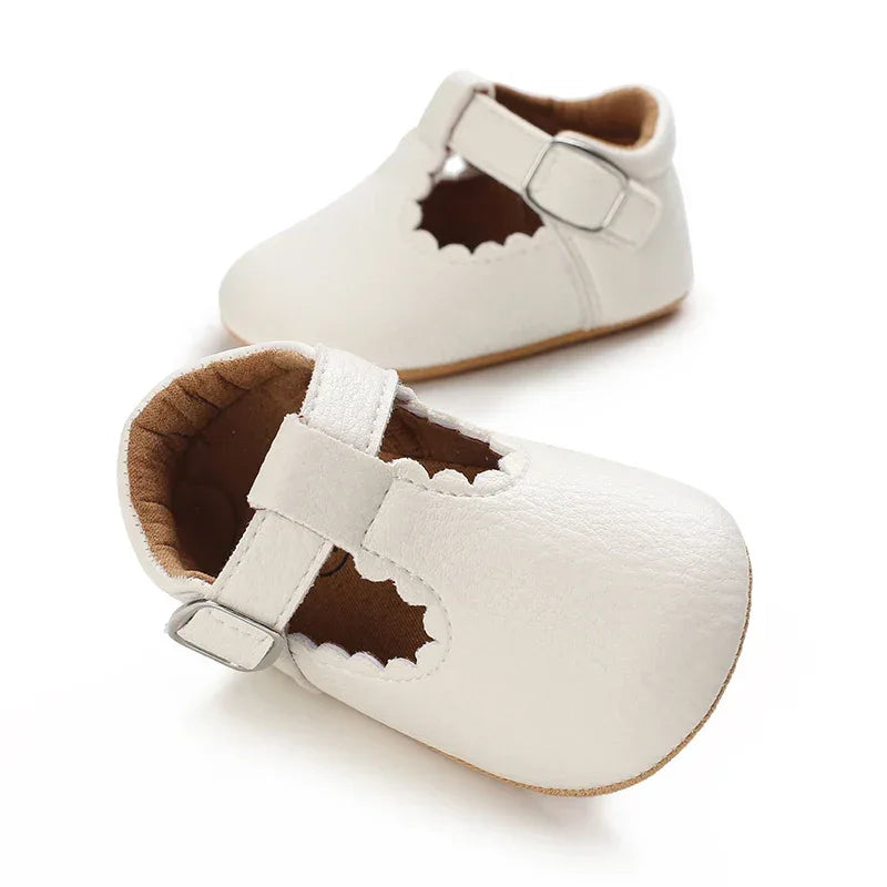 Soft Sole Baby Shoes For First Walkers With Adorable Bow - ToylandEU