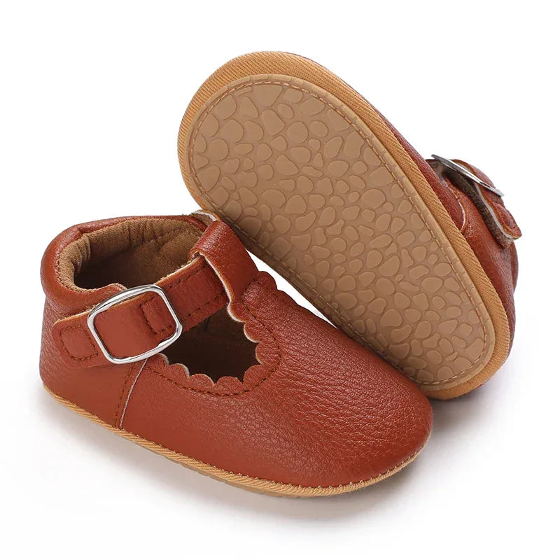 Soft Sole Baby Shoes For First Walkers With Adorable Bow - ToylandEU