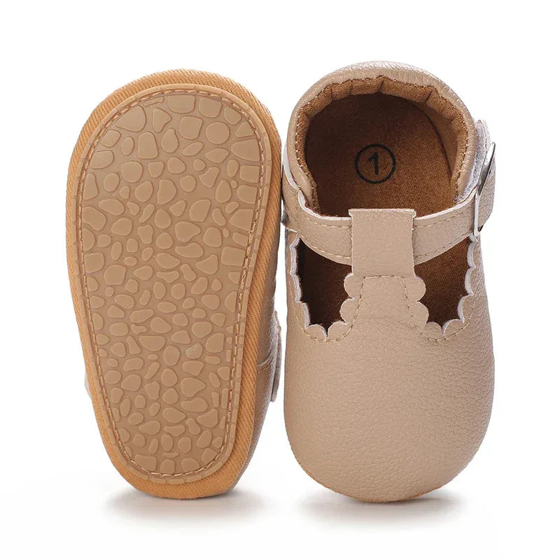 Soft Sole Baby Shoes For First Walkers With Adorable Bow - ToylandEU