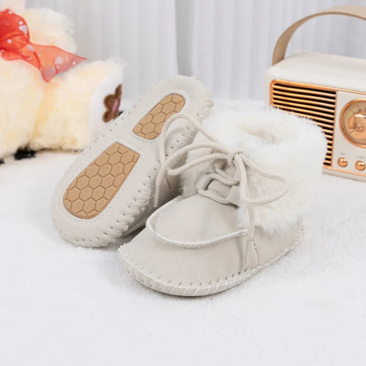Soft Sole Baby Winter Boots Non Slip Toddlers Shoes - ToylandEU