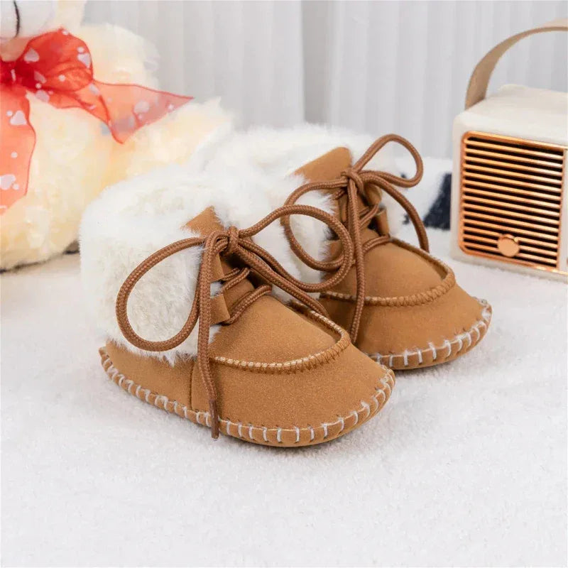 Soft Sole Baby Winter Boots Non Slip Toddlers Shoes - ToylandEU