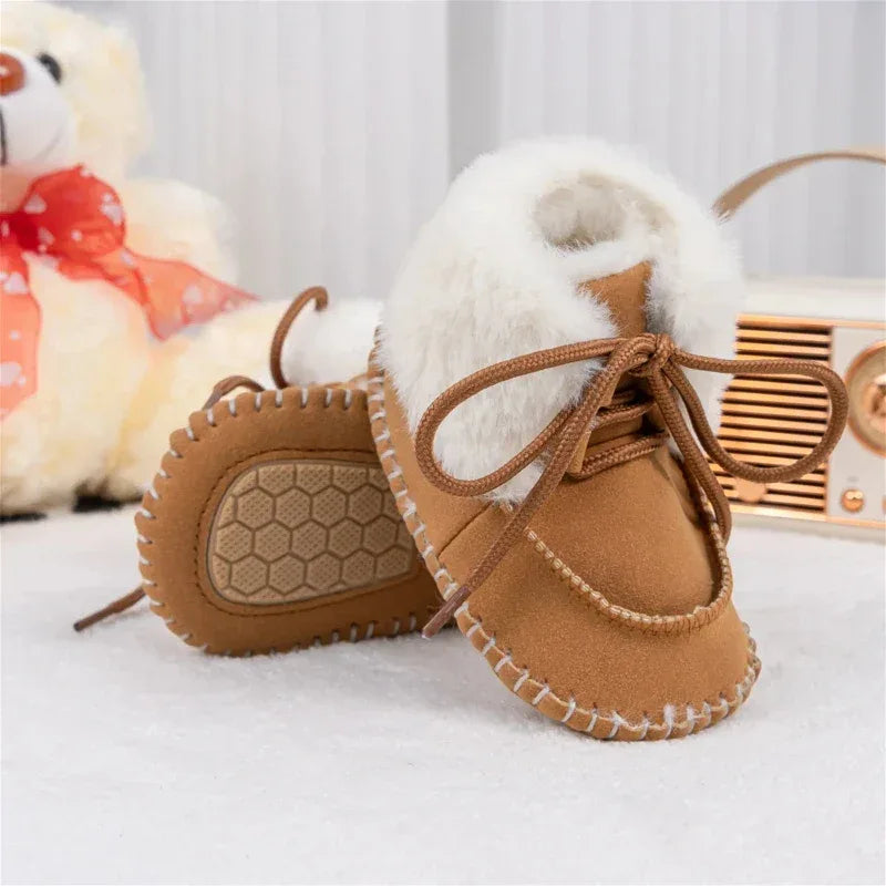 Soft Sole Baby Winter Boots Non Slip Toddlers Shoes - ToylandEU