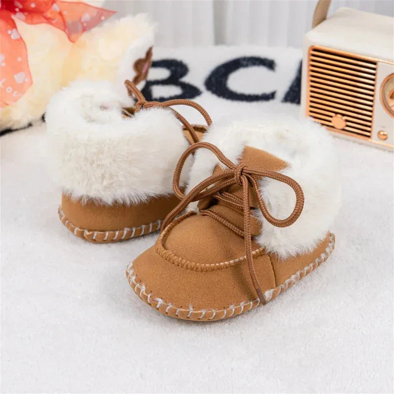 Soft Sole Baby Winter Boots Non Slip Toddlers Shoes - ToylandEU