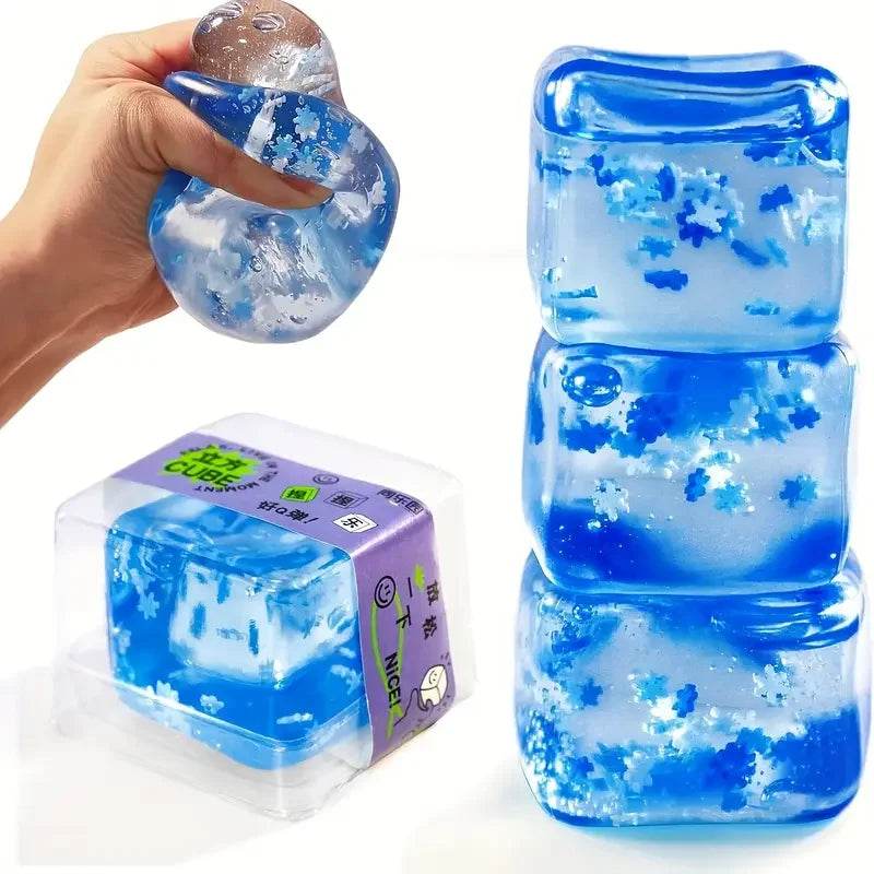 Soft Stress Relief Toy Malt Candy Ice Cube Design For ADHD - ToylandEU