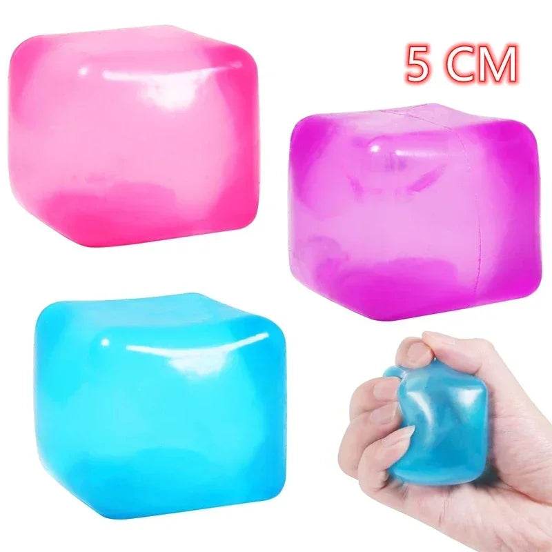 Soft Stress Relief Toy Malt Candy Ice Cube Design For ADHD - ToylandEU