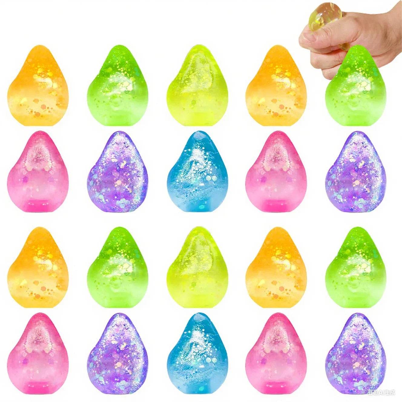 Soft Stress Relief Toy Malt Candy Ice Cube Design For ADHD - ToylandEU