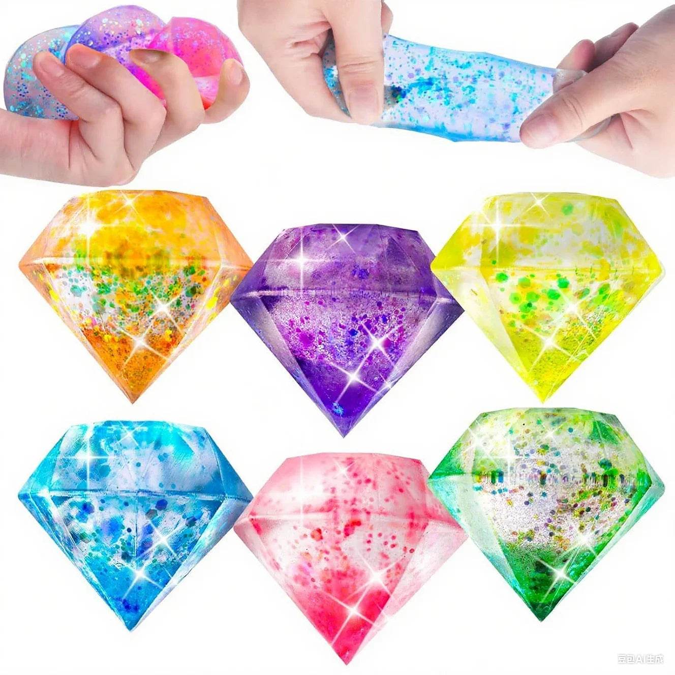 Soft Stress Relief Toy Malt Candy Ice Cube Design For ADHD - ToylandEU