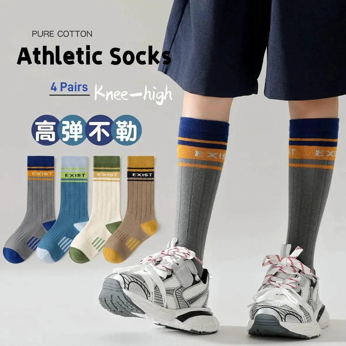  Soft Striped Cotton Knee Socks Toyland EU -  ToylandEU™