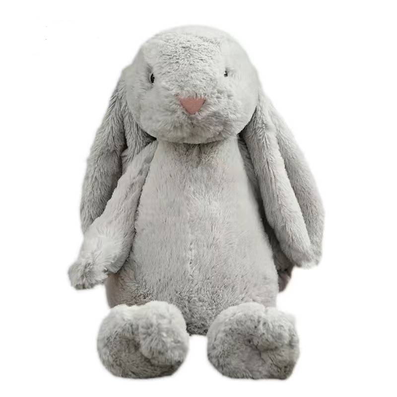 Adorable Long-Eared Bunny Rabbit Plush Toy - ToylandEU