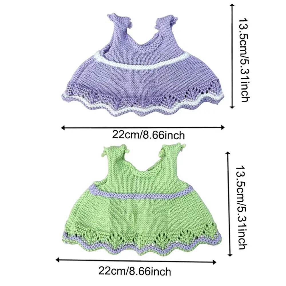 Soft Touch Bebe Reborn Doll Sweater Dresses 8-11 Inch - ToylandEU