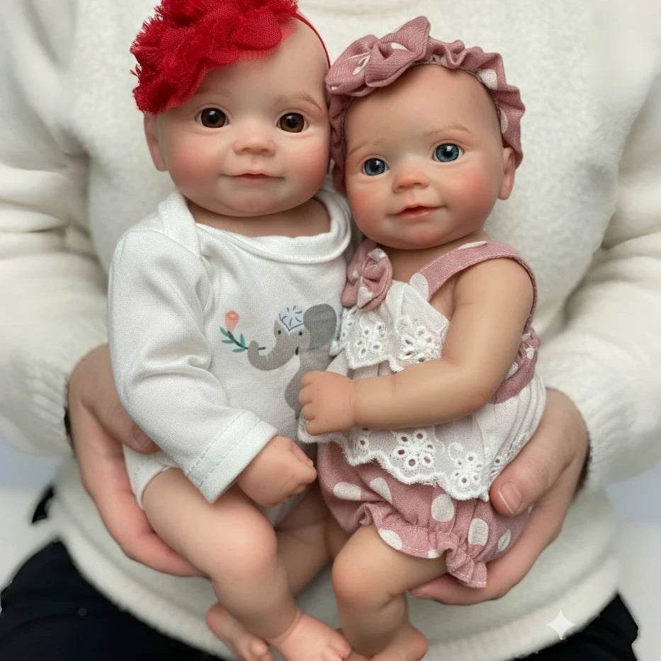 Soft Touch Reborn Silicone Dolls Open Mouth For Collectors - ToylandEU