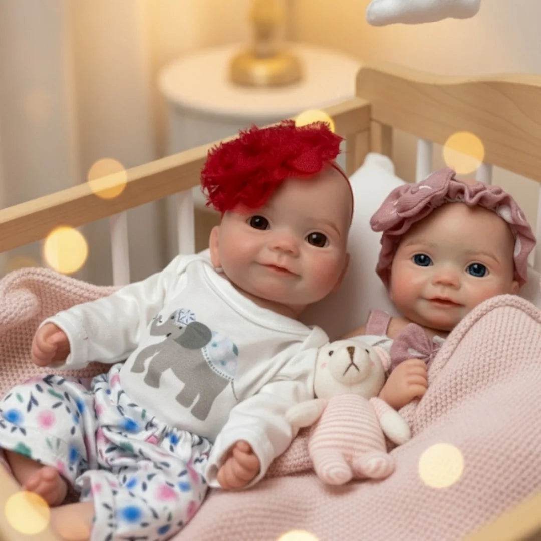 Soft Touch Reborn Silicone Dolls Open Mouth For Collectors - ToylandEU
