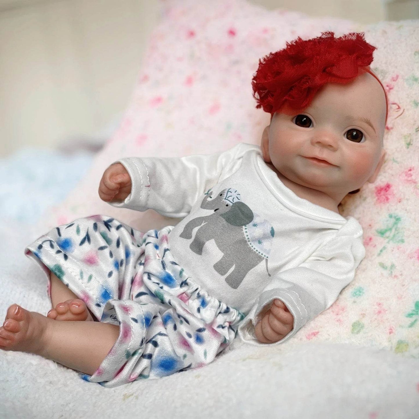 Soft Touch Reborn Silicone Dolls Open Mouth For Collectors - ToylandEU