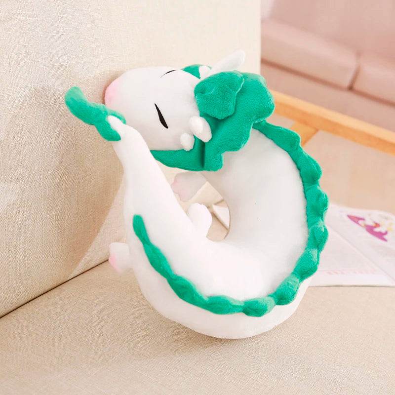 Soft U Shaped Pillow Dragon Anime Plush For Children - ToylandEU