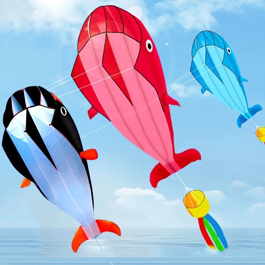 Soft Whale Kite Anti Tear For Beach Enthusiasts Outdoor Fun - ToylandEU