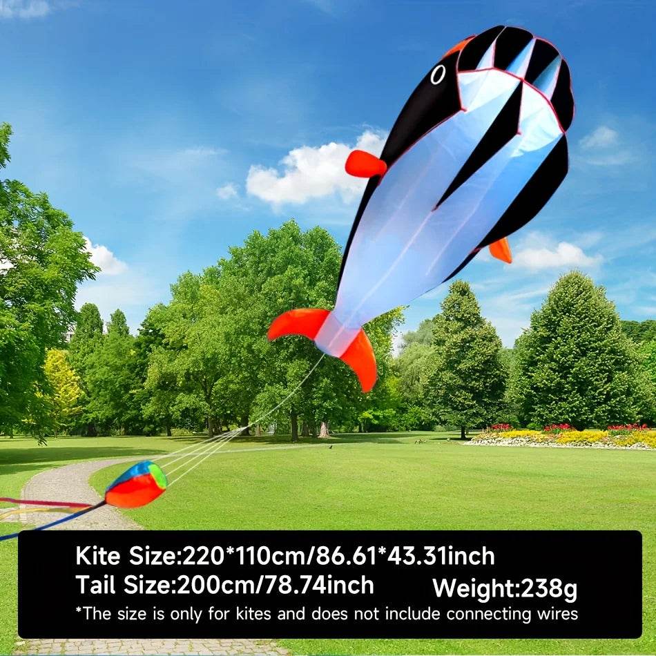 Soft Whale Kite Anti Tear For Beach Enthusiasts Outdoor Fun - ToylandEU