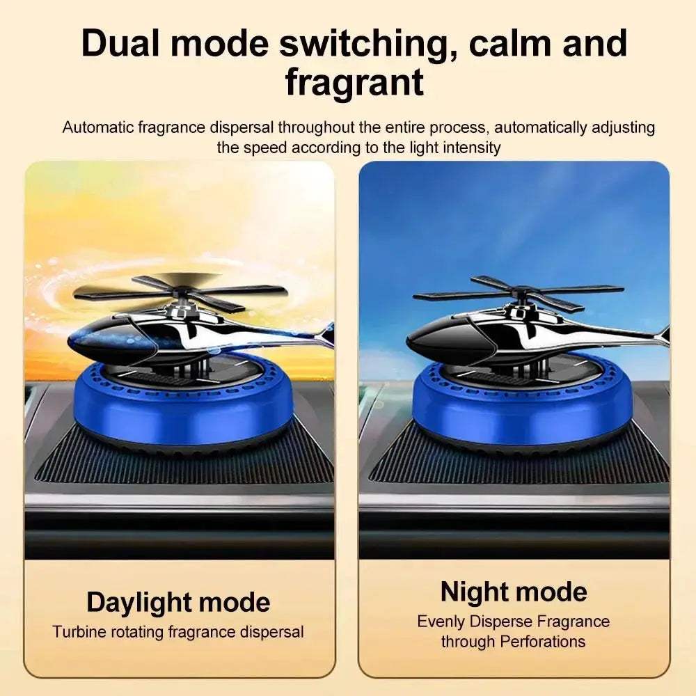 Solar Car Air Freshener Aromatherapy Diffuser With Wood Finish - ToylandEU