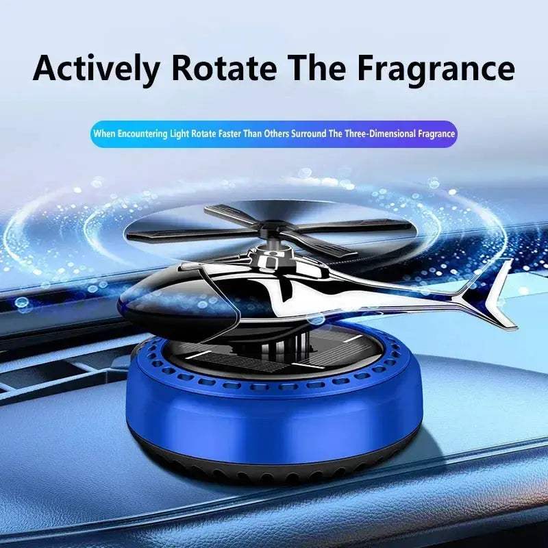 Solar Car Air Freshener Aromatherapy Diffuser With Wood Finish - ToylandEU